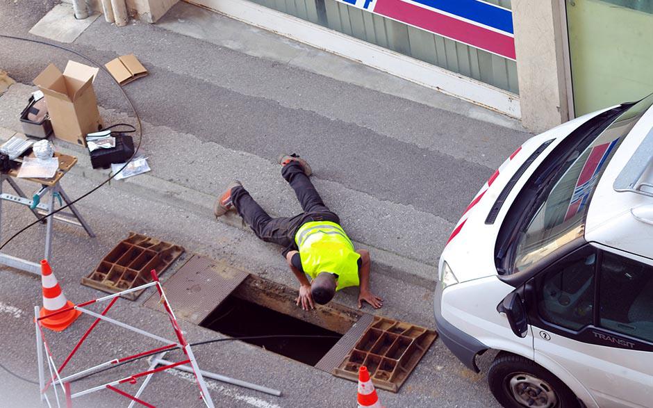 assainissement canalisation La Queue-en-Brie